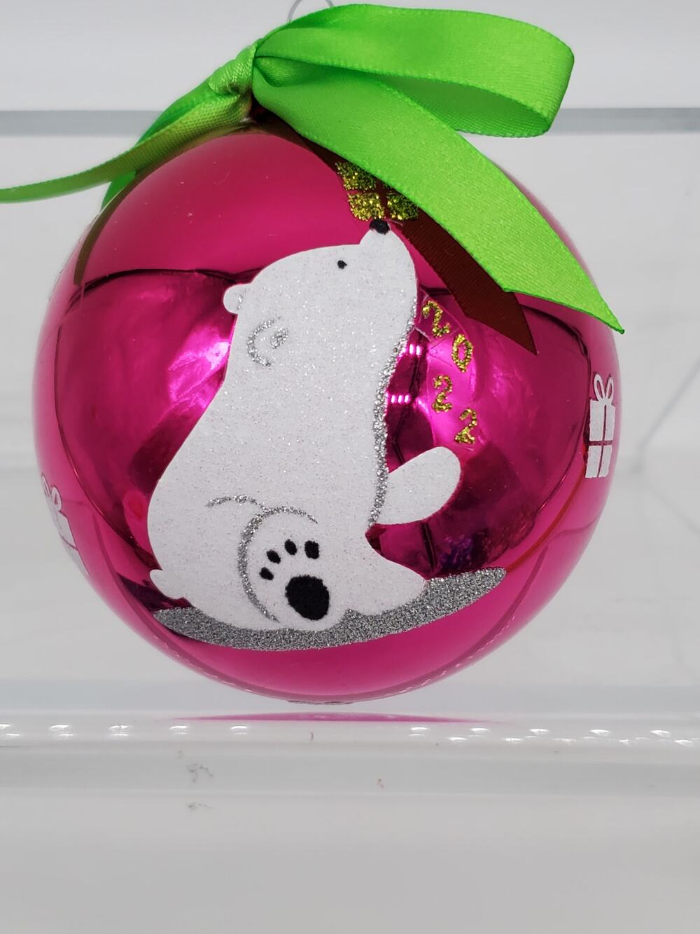 Glass Ornament - Polar Bear
